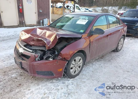 2012 Chevrolet Cruze Ls from USA, damaged, VIN 1G1PC5SH1C7408775